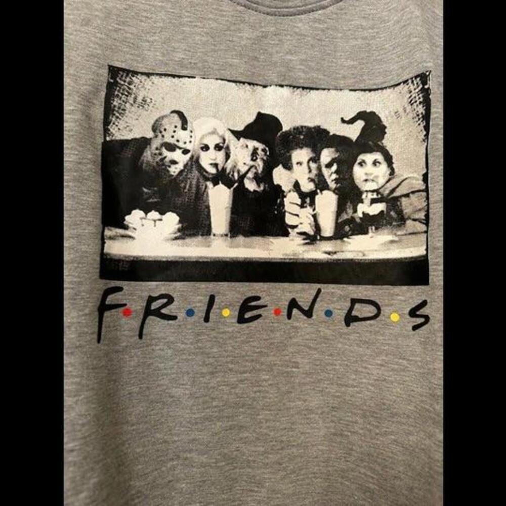 Friends Horror And Hocus Pocus Halloween Sweatshirt